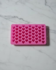Molde de 55 Corazones