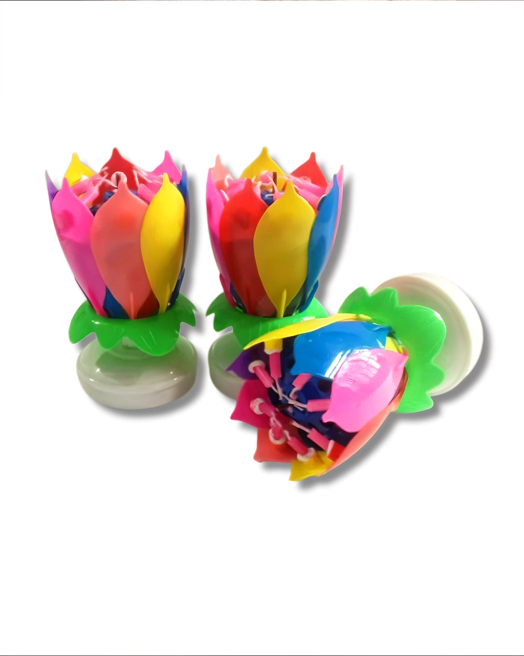 Vela Flor de Cumpleaños Mágica